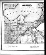 Madison Township, Blooming Grove Township - Left, Dane County 1873